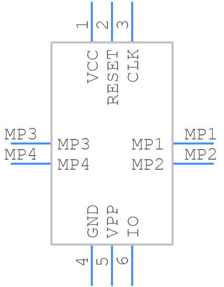SIM-104 - XUNPU - PCB symbol