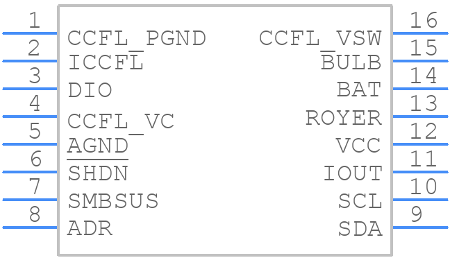 LT1786FCS#TRPBF - Analog Devices - PCB symbol