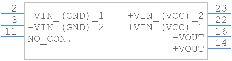 TEN 3-0512 - Traco Power - PCB symbol