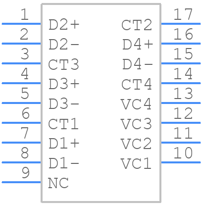 21033814826 - HARTING - PCB symbol