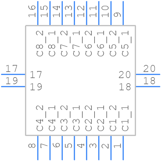 SMC-218 - XUNPU - PCB symbol