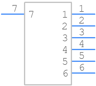 201201-0060 - Molex - PCB symbol