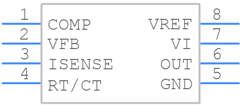 UC2842BD1013TR - STMicroelectronics - PCB symbol