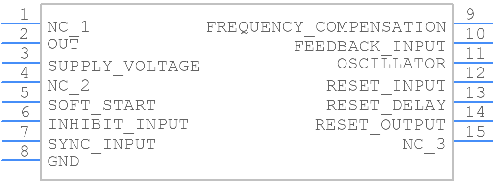 L4964 - STMicroelectronics - PCB symbol