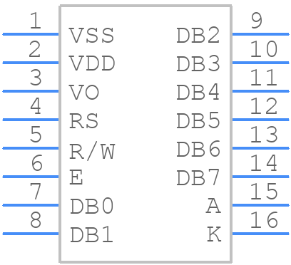 MIKROE-55 - MIKROELEKTRONIKA - PCB symbol
