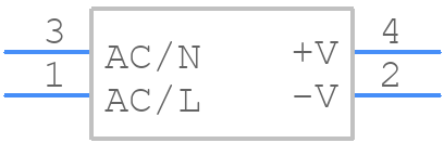 IRM-10-05 - Mean Well - PCB symbol