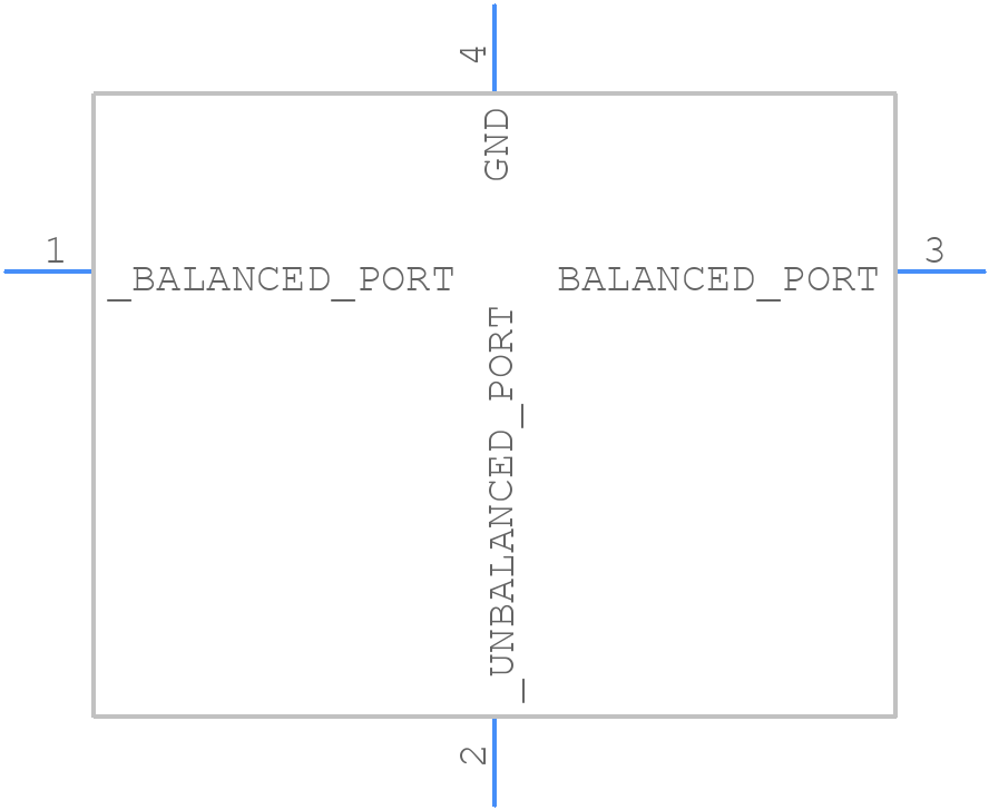 HHM1944A1 - TDK - PCB symbol
