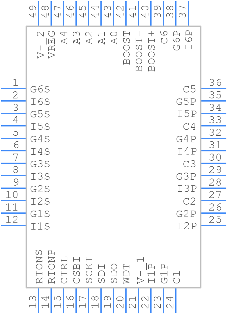 LTC3300HUK-2#PBF - Analog Devices - PCB symbol