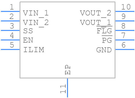 SIP32419DN-T1-GE4 - Vishay - PCB symbol