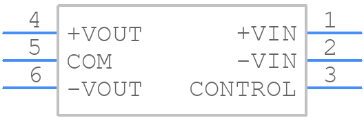 RDE2024D05 - XP POWER - PCB symbol