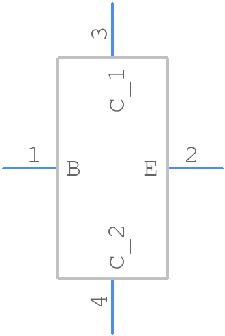2N3055 - STMicroelectronics - PCB symbol