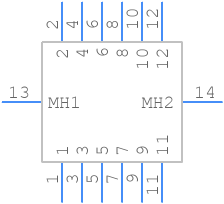 CTBP97VJ/6FL - CAMDENBOSS - PCB symbol