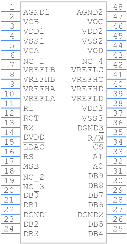 AD5583YRVZ - Analog Devices - PCB symbol