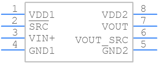 ADUM4122BRIZ-RL - Analog Devices - PCB symbol