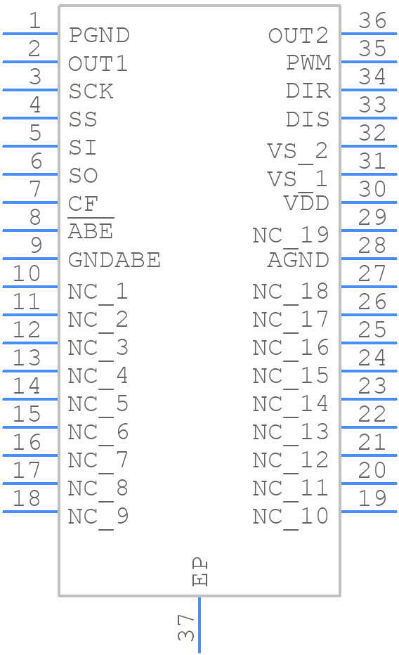 L9959U-TR-D - STMicroelectronics - PCB symbol