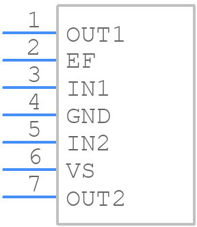 TLE5206-2S - Infineon - PCB symbol