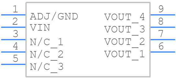 LM1086ILD-3.3/NOPB - Texas Instruments - PCB symbol