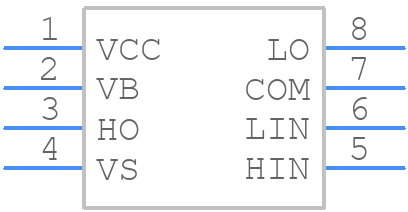 IR2011S - Infineon - PCB symbol