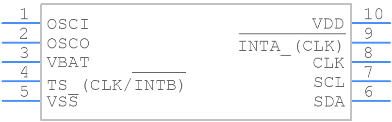 PCF85263ATT1/AJ - NXP - PCB symbol
