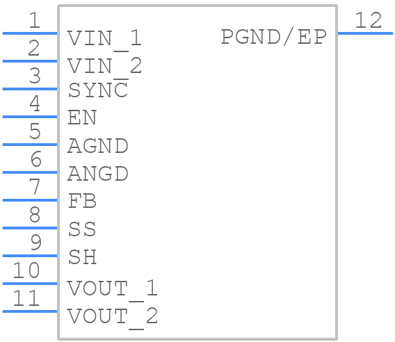 LMZ23610TZ/NOPB - Texas Instruments - PCB symbol