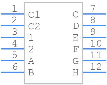 RKJXL100401V - ALPS Electric - PCB symbol