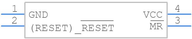 MAX812REUS+T - Analog Devices - PCB symbol