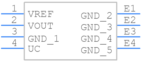 HC5FW 700-S - LEM - PCB symbol