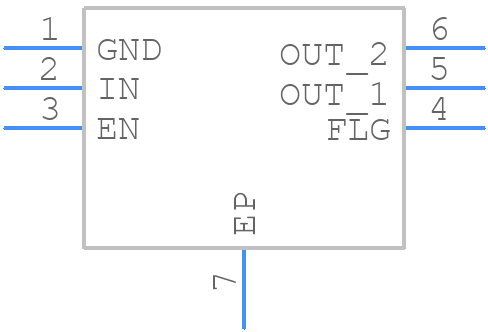 AP2151FMG-7 - Diodes Incorporated - PCB symbol