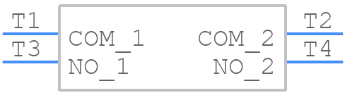 MCDTS6-2N - Multicomp Pro - PCB symbol