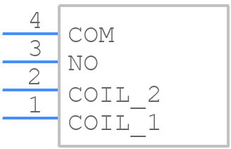 PCN-124D3MHZ - TE Connectivity - PCB symbol