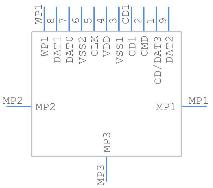 SD-106M - XUNPU - PCB symbol