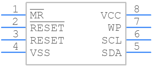 CAT1025WI-30-GT3 - onsemi - PCB symbol