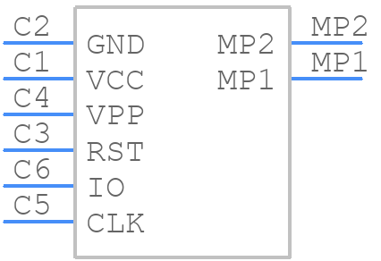 SMC-216 - XUNPU - PCB symbol