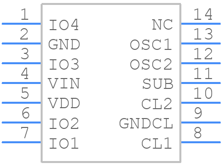LX3302QPW-TR - Microsemi Corporation - PCB symbol