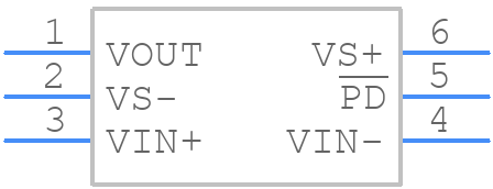 OPA835IDBVT - Texas Instruments - PCB symbol