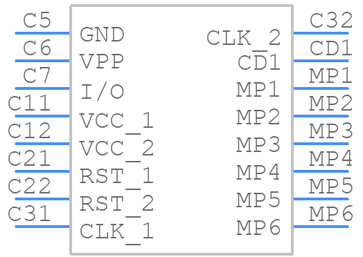 SMN-307 - XUNPU - PCB symbol