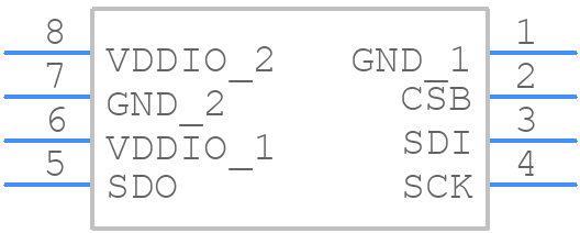 bmp280 - BOSCH - PCB symbol