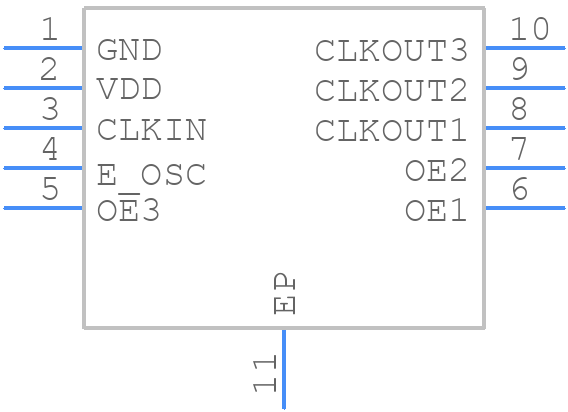 5PB1213NTGK - Renesas Electronics - PCB symbol