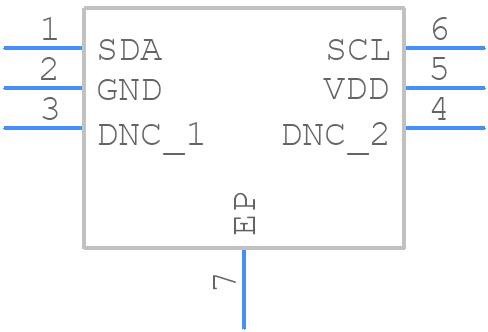 Si7021-A20 - Silicon Labs - PCB symbol