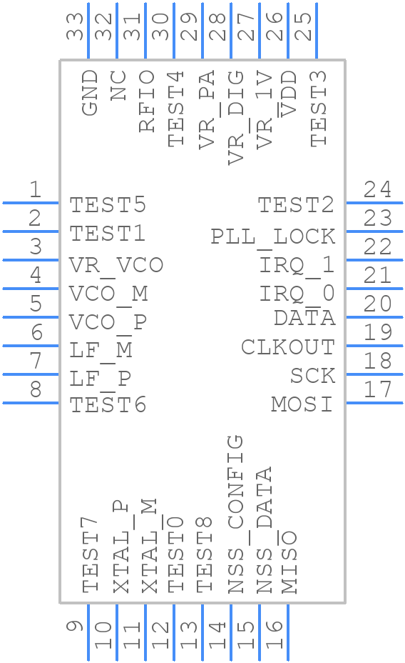 SX1211I084TRT - SEMTECH - PCB symbol