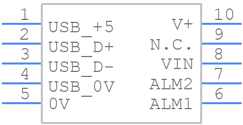 EL-OEM-3 - LASCAR - PCB symbol