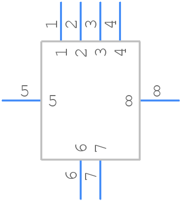 1-1734082-1 - TE Connectivity - PCB symbol