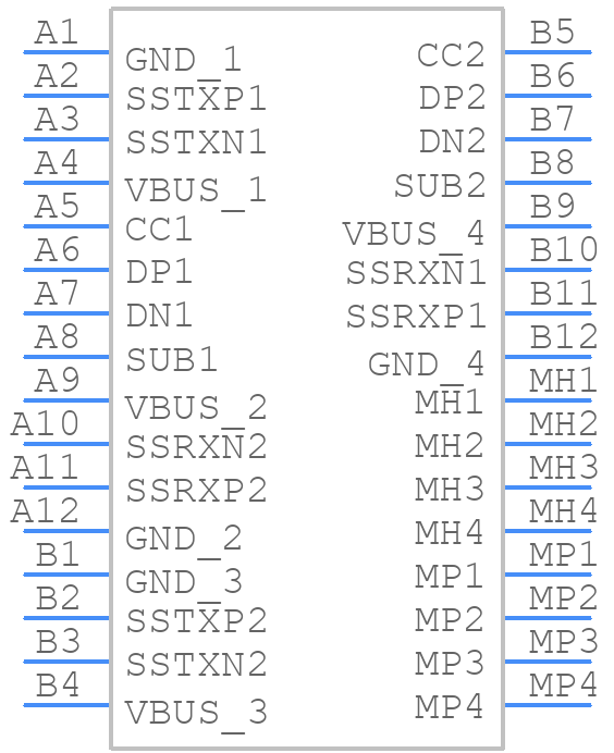 895-0552 - RS Pro - PCB symbol