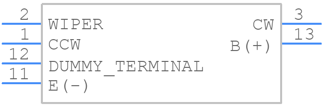 PTL60-15O1-503B2 - Bourns - PCB symbol