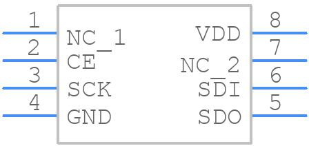 TC72-3.3MUA - Microchip - PCB symbol