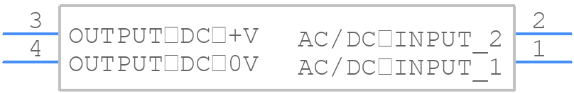 VTX-214-003-105 - VIGORTRONIX - PCB symbol