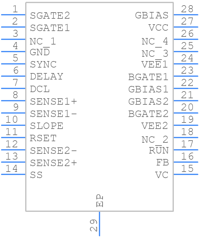 LT3782EFE#PBF - Analog Devices - PCB symbol
