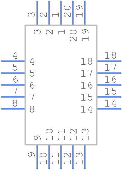 8420-21B1-RK-TR - 3M - PCB symbol