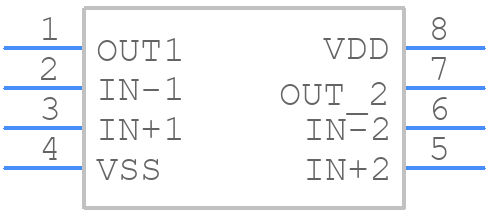 NCV20062DR2G - onsemi - PCB symbol
