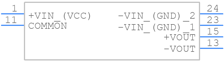 TRI 3-4823 - Traco Power - PCB symbol